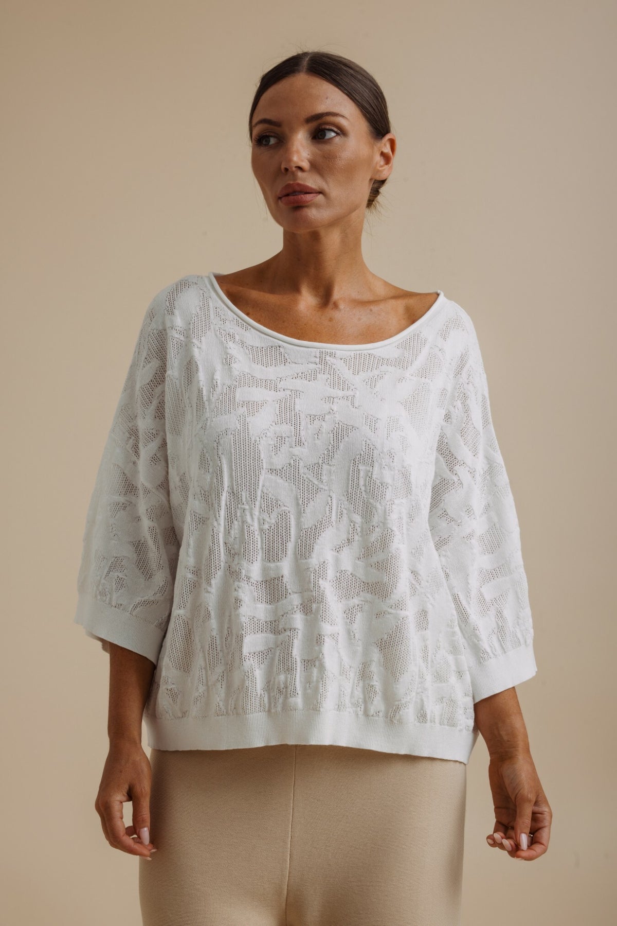 Paradis Jacquard Pullover