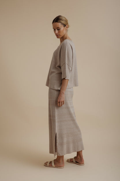 Retreat Cotton Twist Skirt