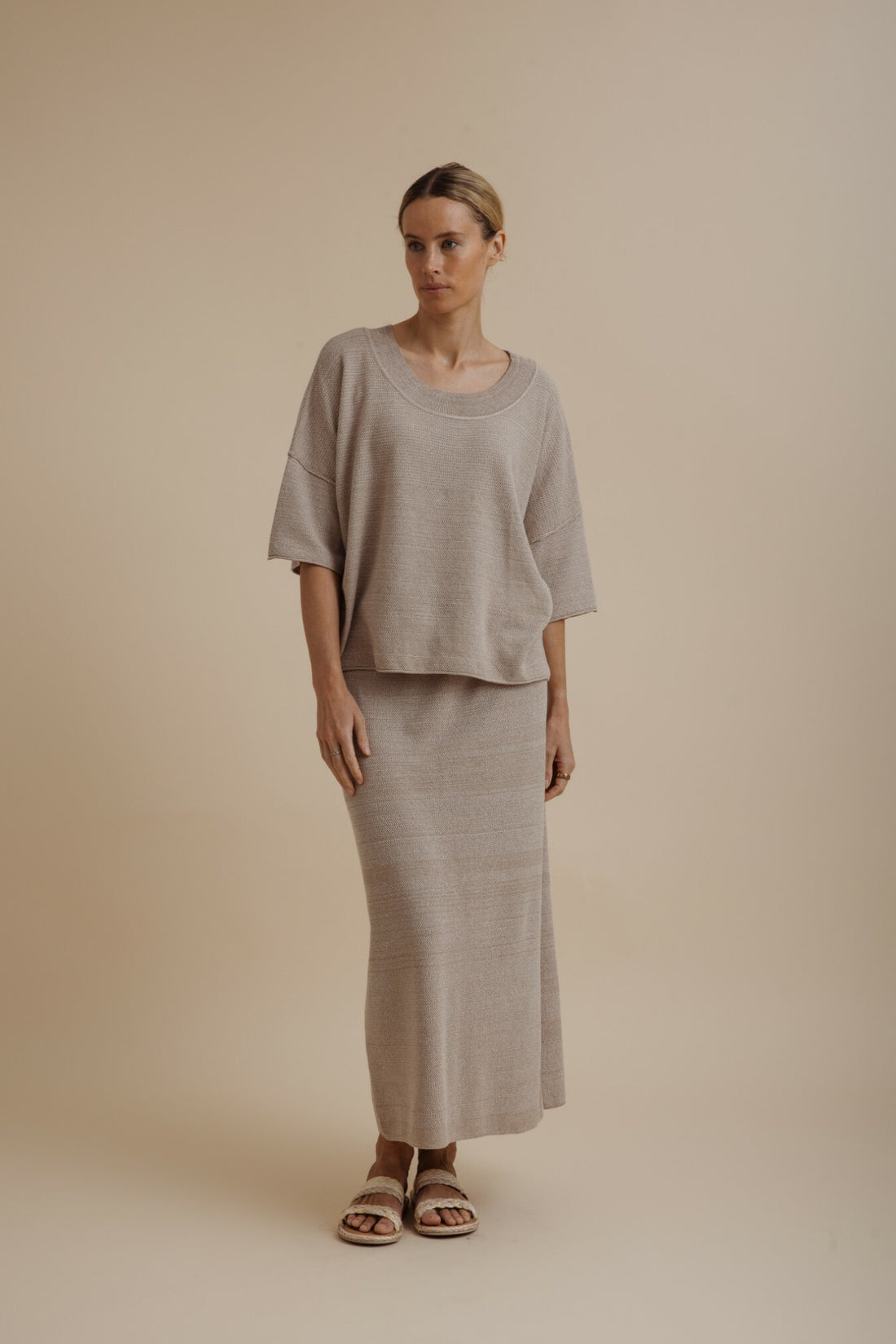 Retreat Cotton Twist Tee Pullover