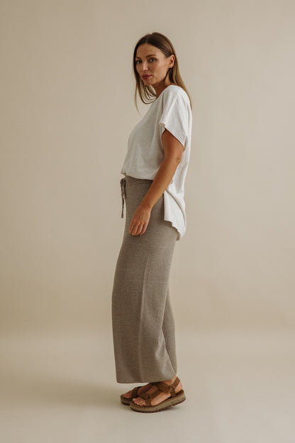Retreat Cotton Twist Full Length Pant Vintage Khaki x Silver