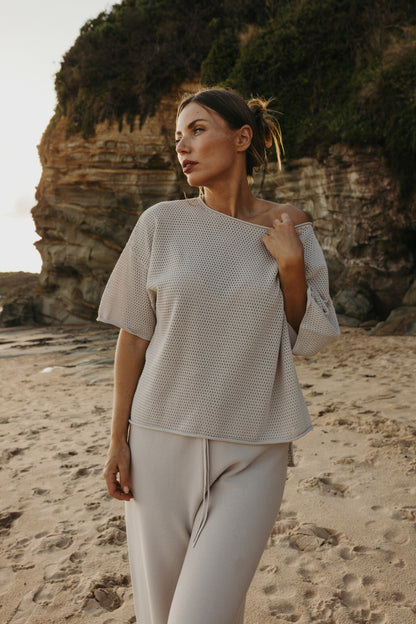 Nautilus Shortsleeve Pullover Silver Haze
