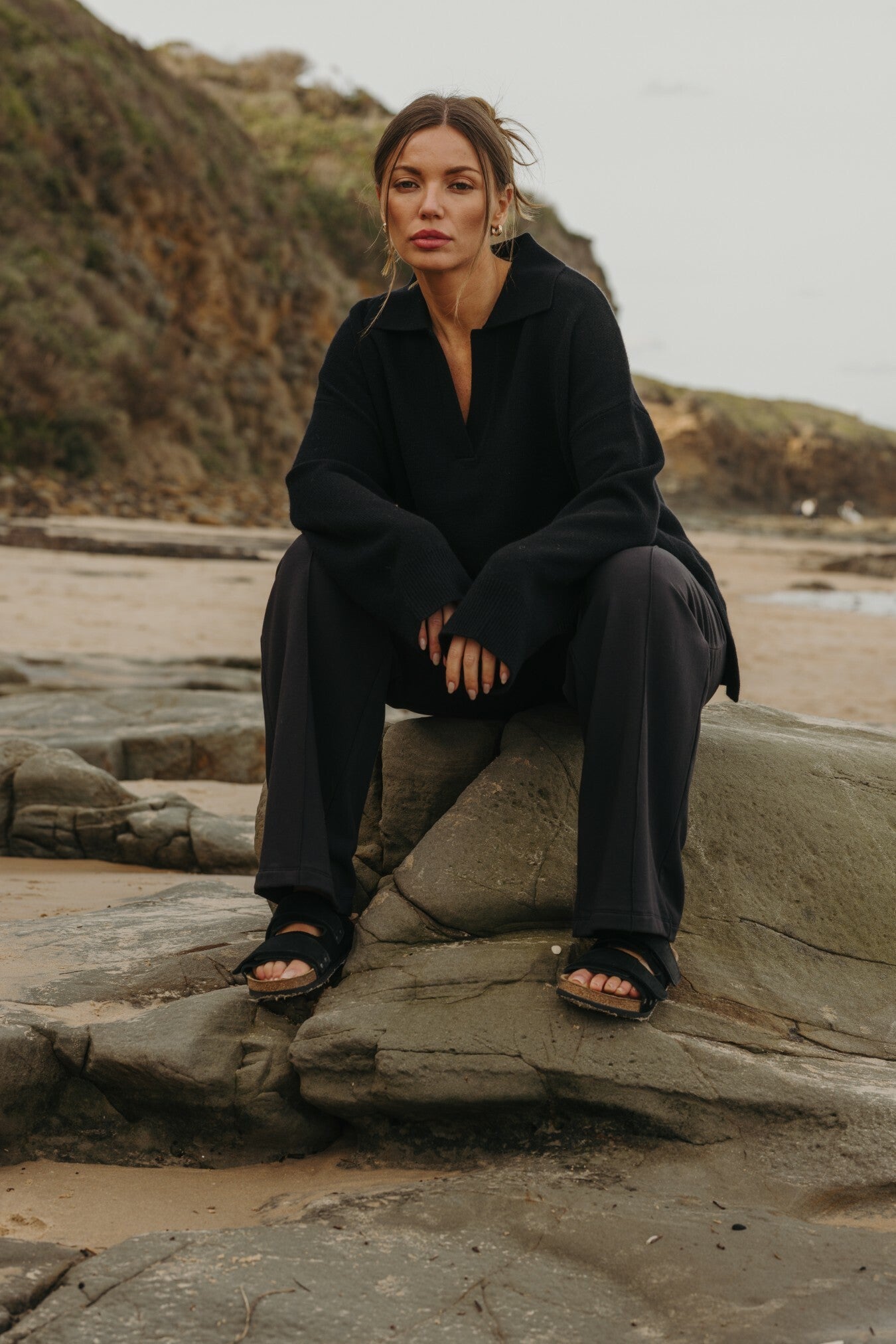 Hope Merino Pullover Jet