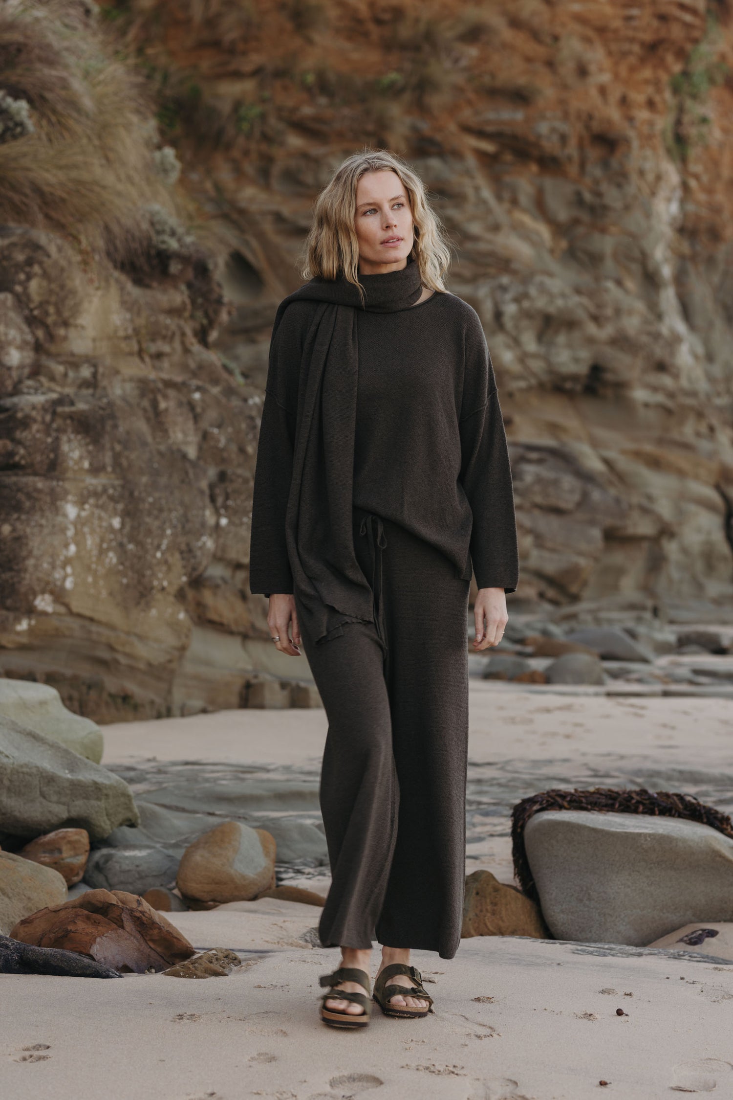 Winter Retreat Merino Wrap