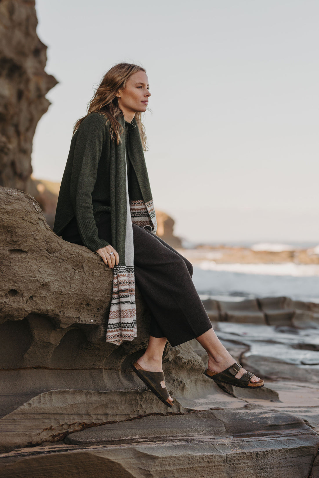 Fair Isle Double Faced Wrap