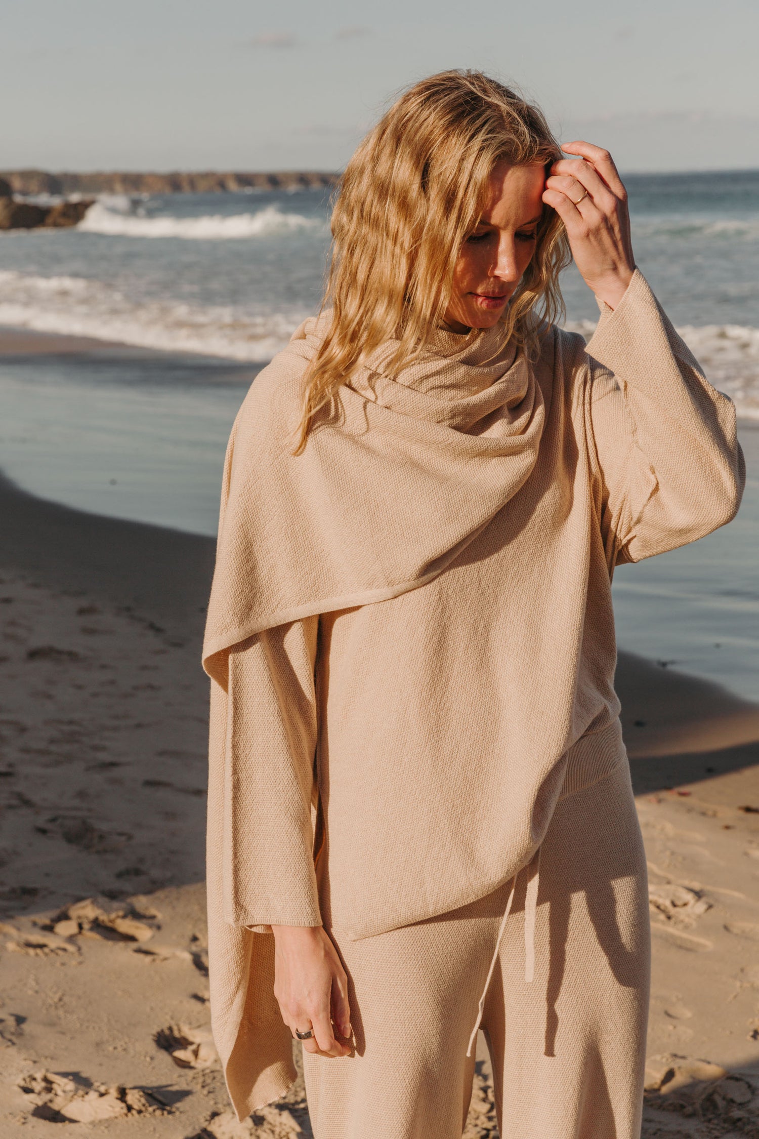 Winter Retreat Merino Wrap