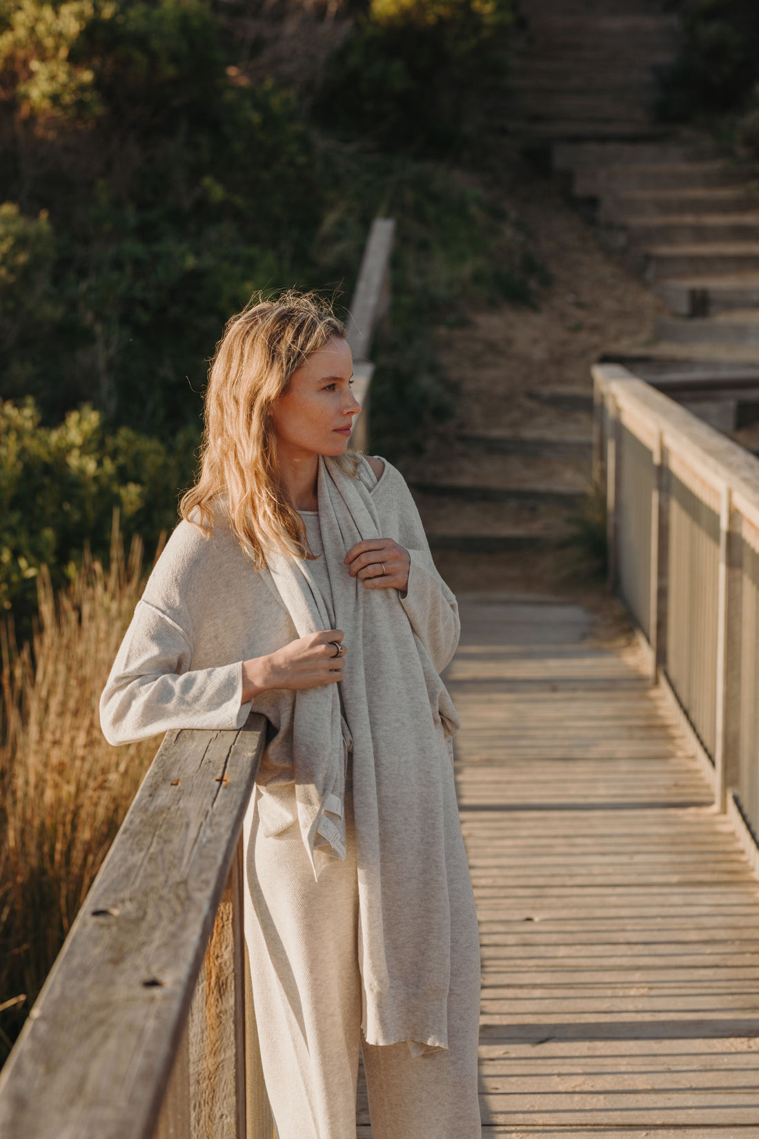 Winter Retreat Merino Wrap