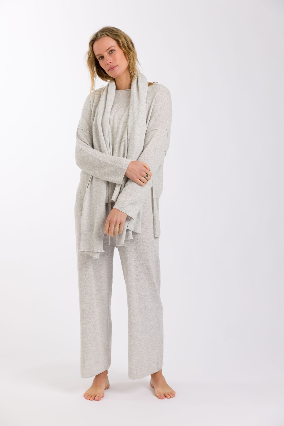 Winter Retreat Merino Wrap