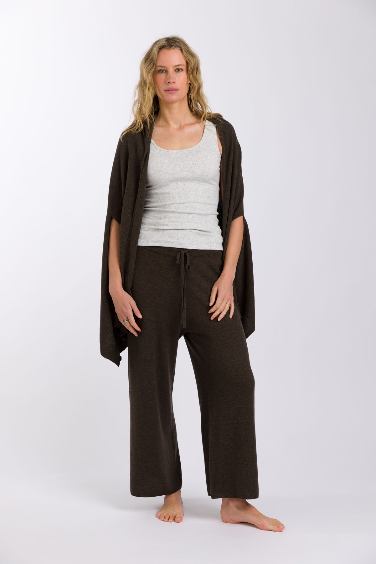 Winter Retreat Merino Wrap