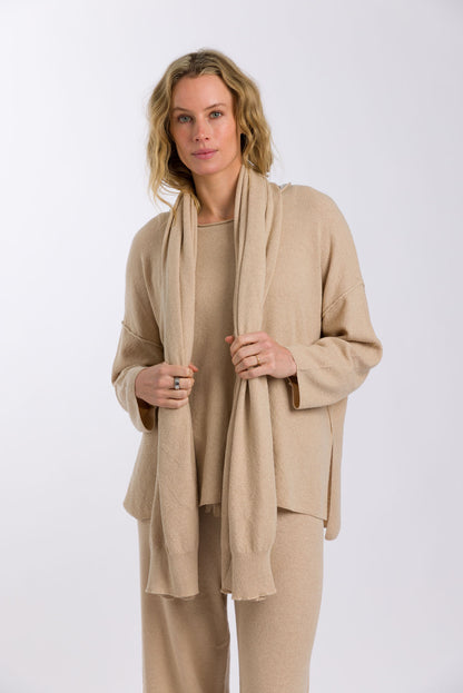 Winter Retreat Merino Wrap