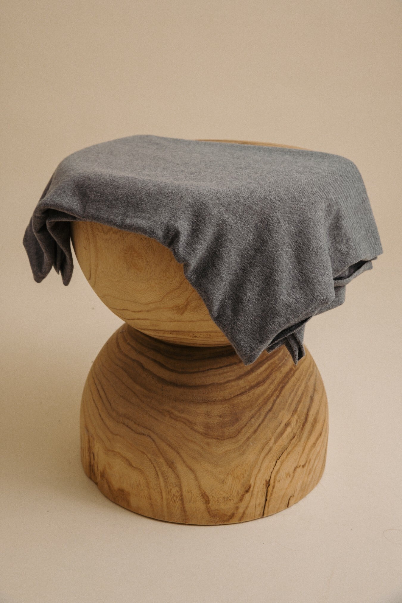 Winter Retreat Merino Cotton Wrap Ash