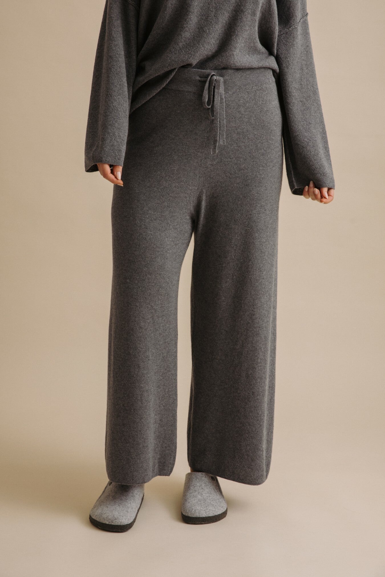 Winter Retreat Merino Cotton Pant Ash