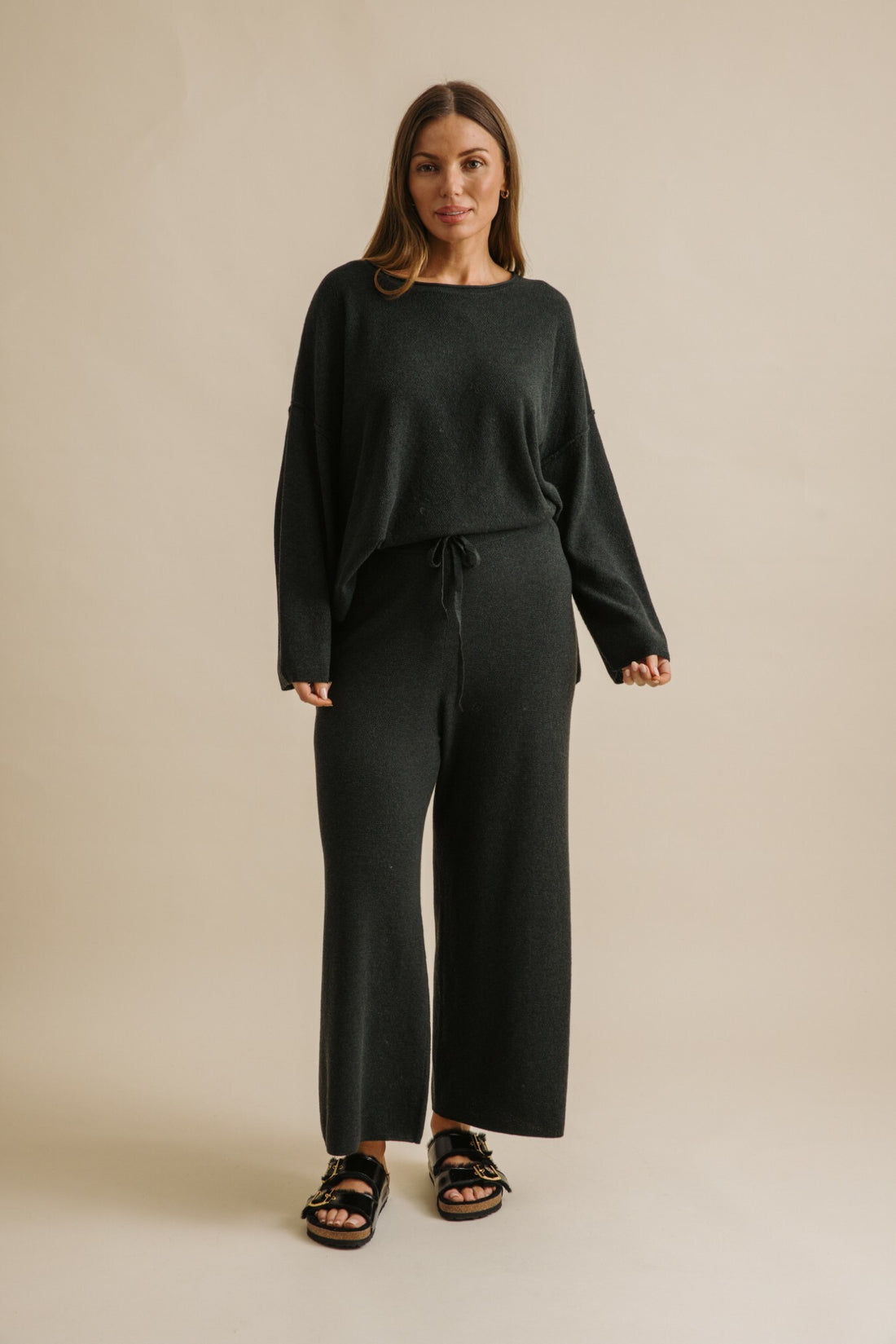 Winter Retreat Merino Cotton Pant Pine