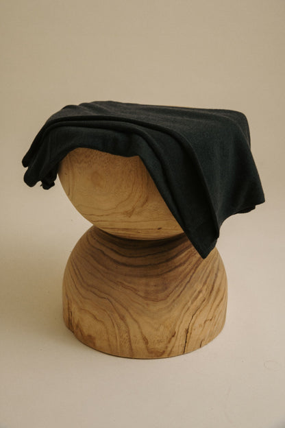Winter Retreat Merino Cotton Wrap Pine