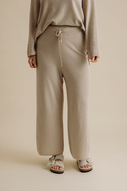 Winter Retreat Merino Cotton Pant Wheat