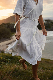 Castaway Handloom Long Cotton Gypsy Dress