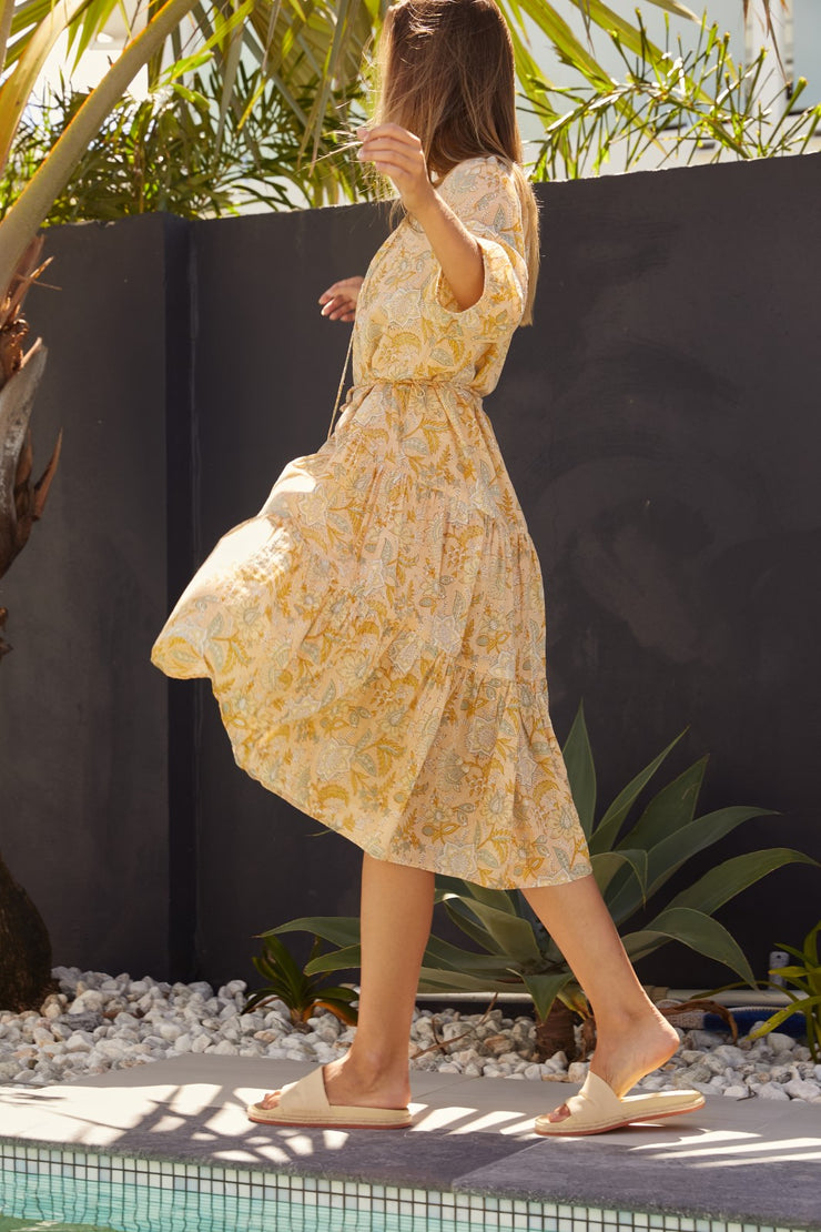 Sunlit Terrace Organic Gyspy Dress